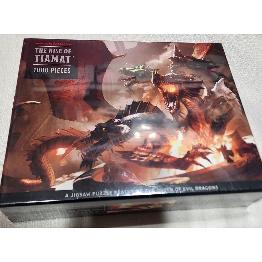 Dungeon & dragons The rise of Tiamat 1000 piece puzzle